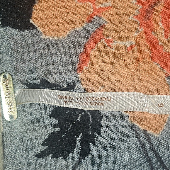 Free People Tied Up In Love Tie Front Whimsical Fairy Dress Size 6 - Picture 5 of 14